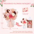 thumbnail image 3 of Ramo de flores preservadas TYL&TYS Forever Roses 34 cm rosa, 3 of 7