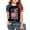 Black, variant on Grblisyd 4th of July Girls Shirts Kids American Flag Tshirt Patriotic Crew Neck Short Sleeve Top Independence Day Outfit 10-12y