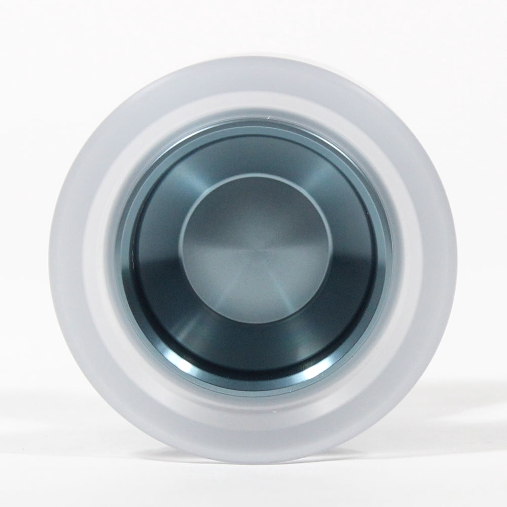 W1LD (Worldwide 1nnovative Leading Design) Wilderness PR Yo-Yo - 6061 Aluminum Yo-Yo with PC Rims (Blue w/Clear PC Rims)