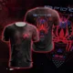 thumbnail image 3 of MINISO Marvel Superhero Spider-Man Camisetas de cuello redondo y manga corta con estampado 3D de Spider-Man súper transparente para hombres y mujeres, 3 of 4