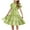 Army Green, variant on TGSLY Girls Princess Dresses Summer Ruffle Sleeve Swiss Dot V Neck Twirl Birthday Party Midi Dress with Pockets Loose Flowy Pleated Tunic Beach Sundress Pink 12-13 Years