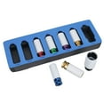 thumbnail image 6 of 1/2in Drive Alloy Wheel Nut Deep Impact Sockets 17mm - 27mm 6 Point 7pc Set, 6 of 6