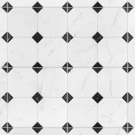 Merola Tile Fem13btb Betera Jet - Jet Blanco