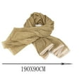 thumbnail image 3 of safuny Military Men Camouflage Scarves Arab Desert Net Towel Keffiyeh Net Cloth Scarf Shawl Warm Neck Soft Fashion Winter Scarf Khaki, 3 of 4