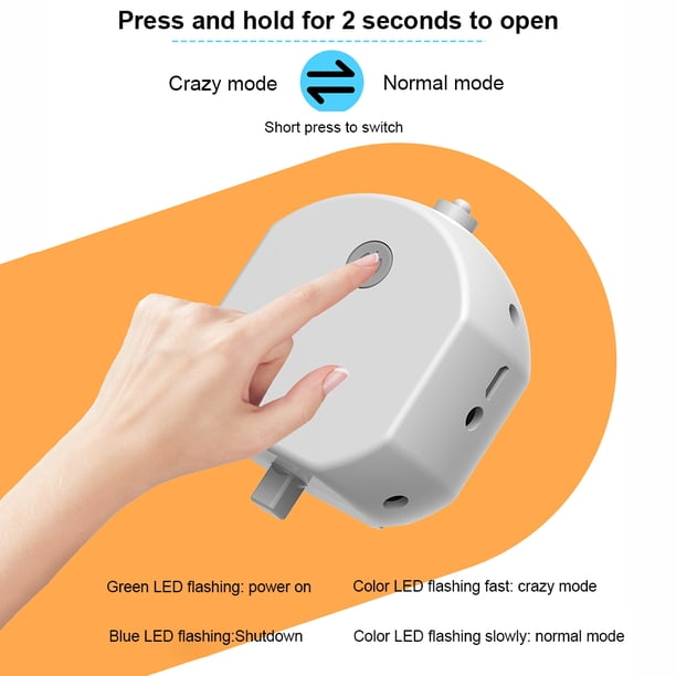 Bola rodante automática de juguete para masticar juguete inteligente resistente a Wdftyju las mordeduras luminoso impermeable para el hogar sala de estar y dormitorio