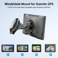 thumbnail image 2 of GPS Windshield Mount Holder, TSV GPS Suction Cup Mount Holder, Car Mount Holder 17mm Swivel Ball, Garmin GPS Accessories Compatible for Garmin GPS Nuvi, 2 of 5