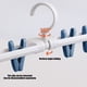 thumbnail image 5 of Tendedero plegable de pared con 6 pinzas | Percha adhesiva sin taladro para calcetines y ropa interior | Organizador de ropa que ahorra espacio para baño y balcón, 5 of 6