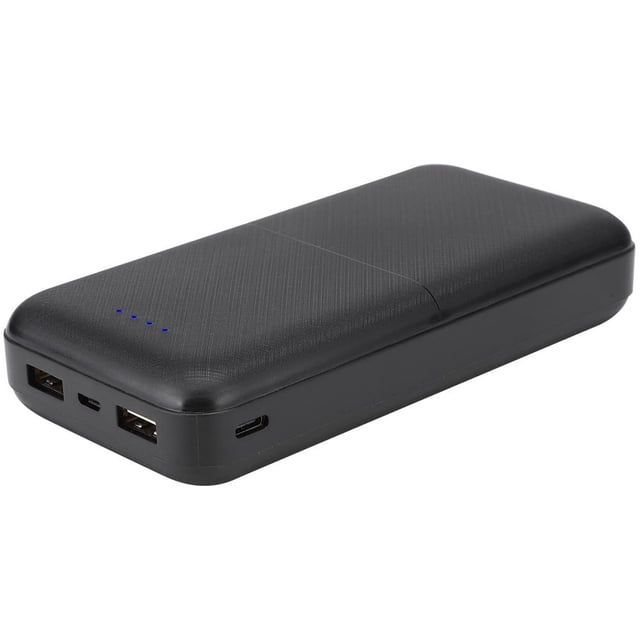 Energía móvil, batería portátil Shell del Banco del Poder de la Seguridad 20000mAh para el avión(Negro) energia movil Carcasa Spptty Como se muestra en la descripción