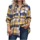 thumbnail image 2 of Puntoco moda mujer manga larga frente abierto ropa de abrigo suelta impresión blusa abrigo Tops blusa liquidación Puntoco Puntoco-6684, 2 of 6