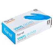 [1,000 ct] Karat Vinyl Gloves, Powder-Free, Blue, Small