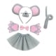 thumbnail image 5 of Disfraz de animal para cosplay,Conjunto de disfraz de cosplay de animales,accesorios fotográficos de dibujos animados,Accesorios para el cabello de disfraces hechos a mano y Ratón, 5 of 8