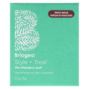 Briogeo Style Plus Treat Dry Shampoo Puff Mattifying Powder - Tinted , 0.5 oz Dry Shampoo