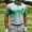 Green, variant on Mens Polo Shirts Casual Golf Graphic Summer Collared Short Sleeve Polo Sky Blue Shirts for Men Size 3XL