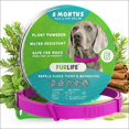 thumbnail image 1 of Collar antipulgas y garrapatas FurLife impermeable para perros, color rosa, 1 of 9