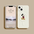 thumbnail image 2 of Disney Mickey Minnie Case For iPhone 15 14 13 12 11 Pro Max Mini X XR Plus Phone Magnetic Wireless Charging For Magsafe Cover, 2 of 5