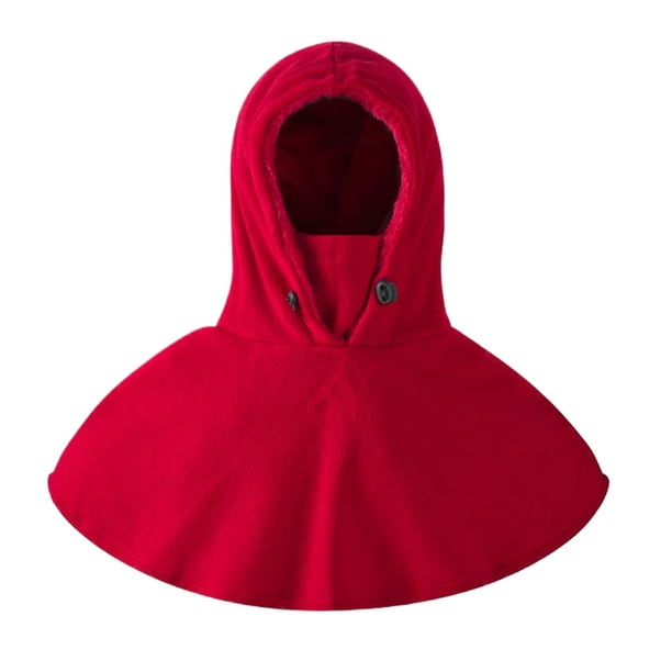 Mascarilla térmica Advancent Ricife Sherpa Hood rojo