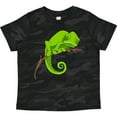 thumbnail image 3 of Inktastic Cute Chameleon Boys or Girls Toddler T-Shirt, 3 of 5