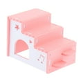thumbnail image 6 of Hamster Hideout House Hut Exercise Nest Toy For Mouse, Chinchilla, Rat, Gerbil pink, 6 of 8