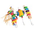 thumbnail image 4 of Chewing Toy,  Free Safe Colorful Bird Bite Toy Beak Grinding  For Lovebird For Cockatiel, 4 of 8