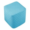 thumbnail image 2 of deevoka 2xFoot Rest Stool Covers Stool Protector with Elastic Bottom for Living Room Blue, 2 of 9