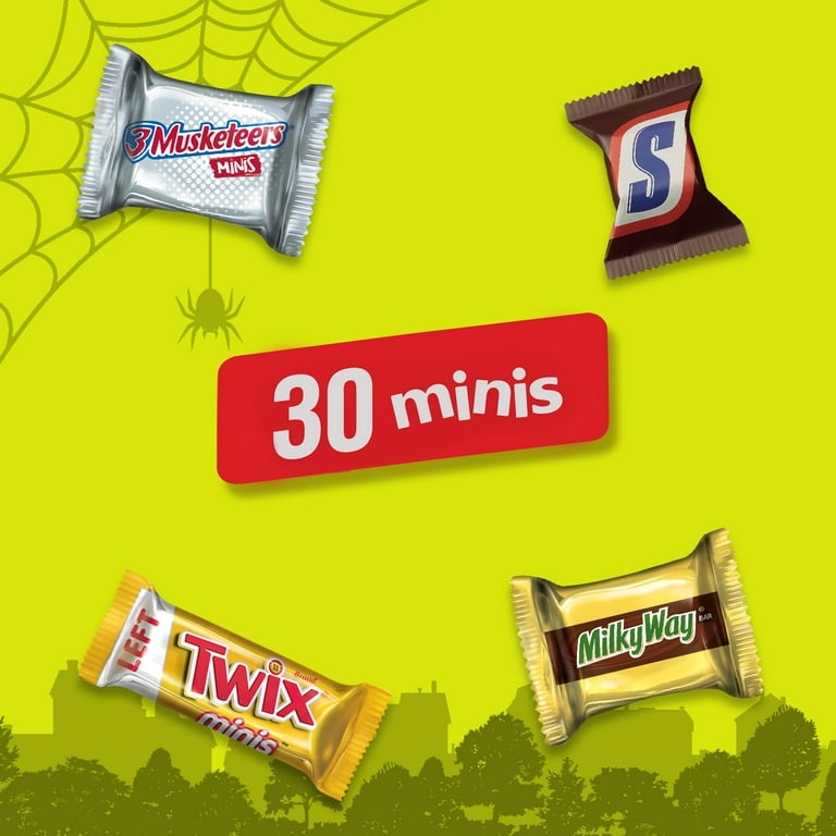 Mars Mixed Snickers, Twix, Milky Way & 3 Musketeers Minis