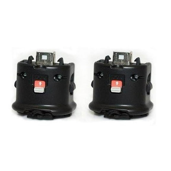 Wii Motion Plus Adapter for Original Nintendo Wii Remote Controller (black,set of 2)
