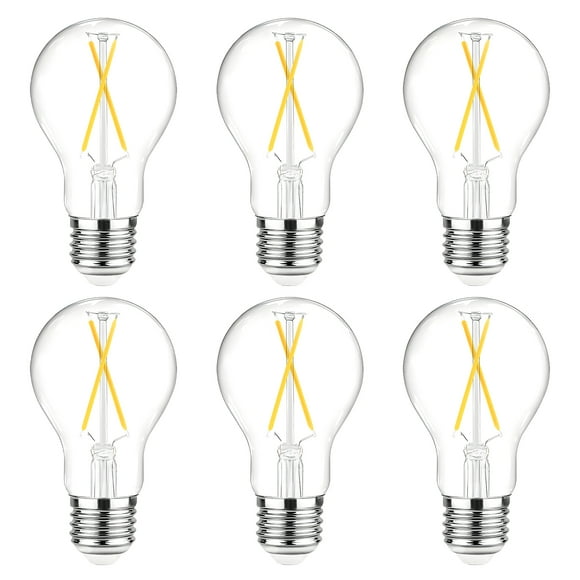 Bombillas LED DAYBETTER Edison Vint A19 No Regulables 60 W blanco 5000 K base E26 800 lm