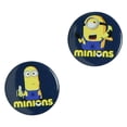 thumbnail image 3 of Minions Throw Blanket We Love Bananas Plush Fleece Throw With Buttons 45" X 60", 3 of 5