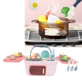 thumbnail image 4 of Los Juguetes Del Fregadero De Cocina, Fingen El Horno Del Juguete Del Juego De La Comida Campestre Para El Uso En El Hogar ANGGREK Pretend Picnic Playset Toy, 4 of 8