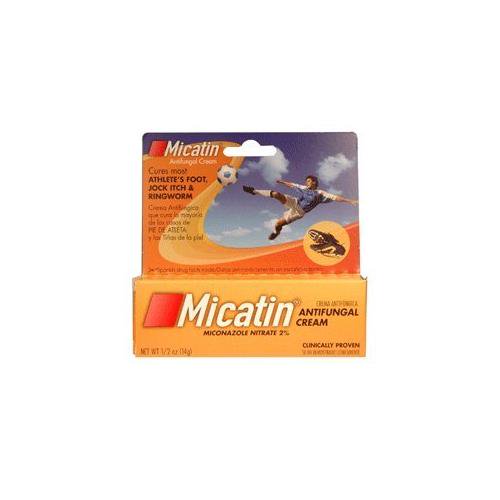 4 Pack Micatin Antifungal Cream Miconazole Nitrate 2 0.5 Oz Each