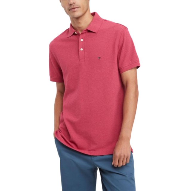 Polo Tommy Hilfiger Slim Fit con tejido elástico para hombre