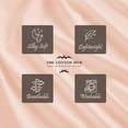 thumbnail image 5 of The Cotton Hub King Size Top 28" Split Flex Head 4-Piece Sheet Set for Adjustable Beds, 600 Series Pima Cotton Fits 7-9" Deep Pocket (Peach, Solid), 5 of 7