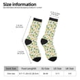 thumbnail image 2 of Balery Fruit Pears Calcetas Largas con Estampado para Hombre y Mujer – Suaves y Transpirables, Talla Única (US 5-11), 2 of 6