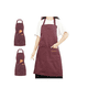 thumbnail image 1 of Delantal De 2 Piezas Para Chef, Barbería O Pintores Xtellar rojo, 1 of 3