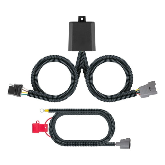 CURT 56438 Vehicle-Side Custom 4-Pin Trailer Wiring Harness, Select Toyota Tundra