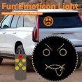 thumbnail image 3 of TopOne Led Car Fun Expression Lights, Comical Expression Sign Light, Wireless Remote Control, Multi Functional Rear Window Warning Lamp, Car Accessories Gadgets, 3 of 8
