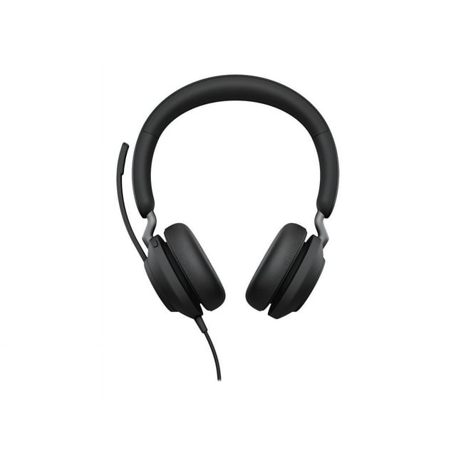 Jabra Evolve2 40 SE UC Stereo - Headset - on-ear - wired - USB-A - noise isolating - Optimized for UC