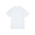 thumbnail image 2 of Real School Toddler Unisex School Uniform Short Sleeve Pique Polo Shirt, 2 of 3