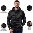 thumbnail image 4 of BILLIONHATS 24 Pack Wholesale Black Camo Hoodie Sweatshirts, Mens Heavyweight Fleece Lined Pullover Hoodies, Bulk Adults Sweatshirts, Homeless Donation (X-Large), 4 of 7