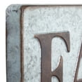 thumbnail image 4 of DecMode Indoor Brown Metal Farmhouse Sign Wall Decor, 4 of 8