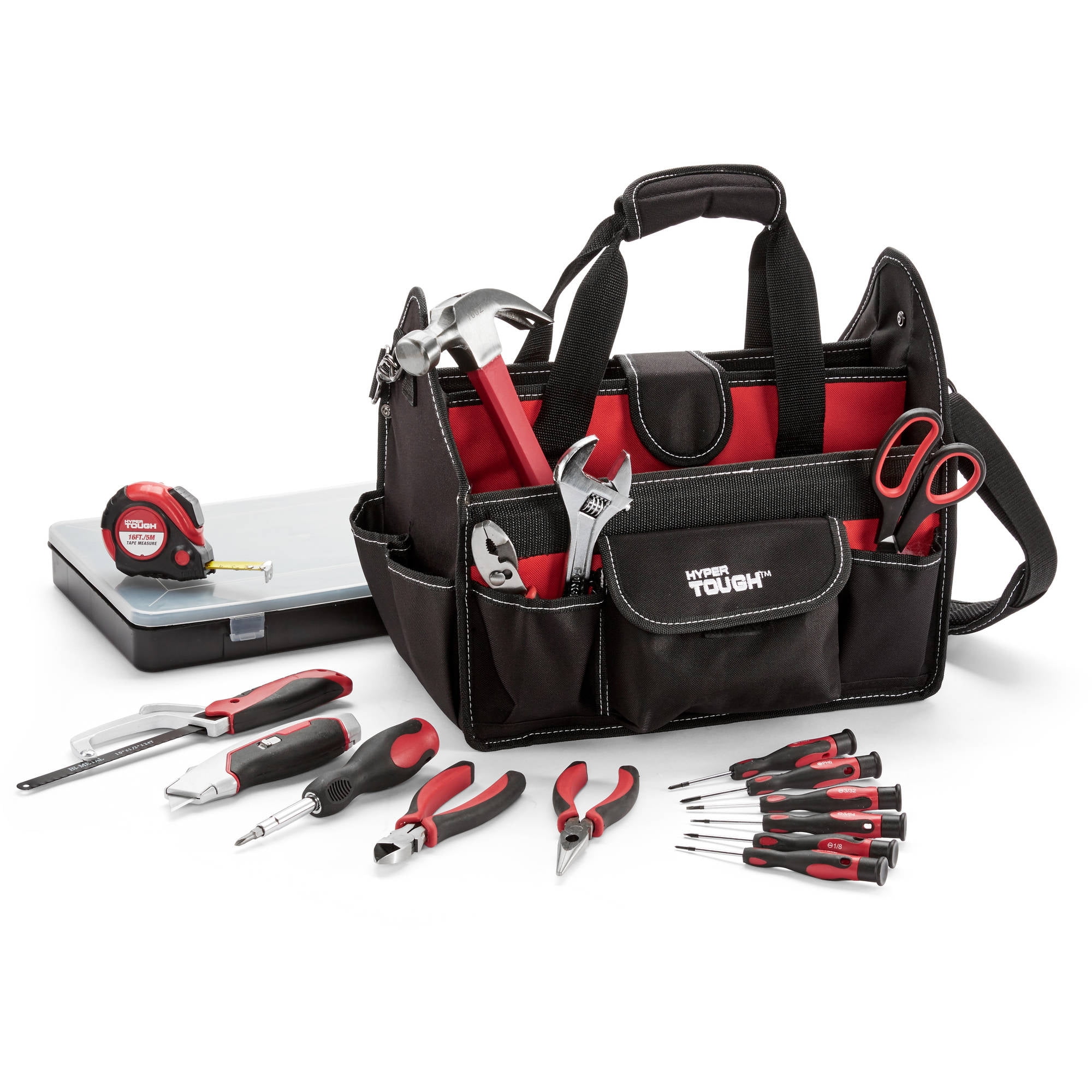 Hyper Tough Tool Bag with 22 pieces 42.99 at Walmart Holiday Deals