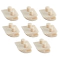thumbnail image 1 of 8pcs AXV014SP Pool Vacuum Pod Shoe Kit for Hayward for AquaBug for Aqua Critter, 1 of 8