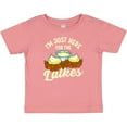 thumbnail image 3 of Inktastic Hanukkah Funny Here for Latkes Boys or Girls Baby T-Shirt, 3 of 5