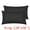 Black, variant on Unique Bargains Pillow Cases with Envelope Closure Pillow Covers 2 pcs Standard Camel