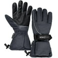 thumbnail image 2 of ActionHeat AA Battery Heated Snow Gloves - Grey - Mens's - One Size, 2 of 8