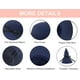 thumbnail image 5 of Sombrero de paja de ala ancha para mujer, sombrero flexible y plegable enrollable, sombrero de playa con protección solar UPF 50+ para verano$Sombrero de ala ancha para mujer, sombrero de, 5 of 7