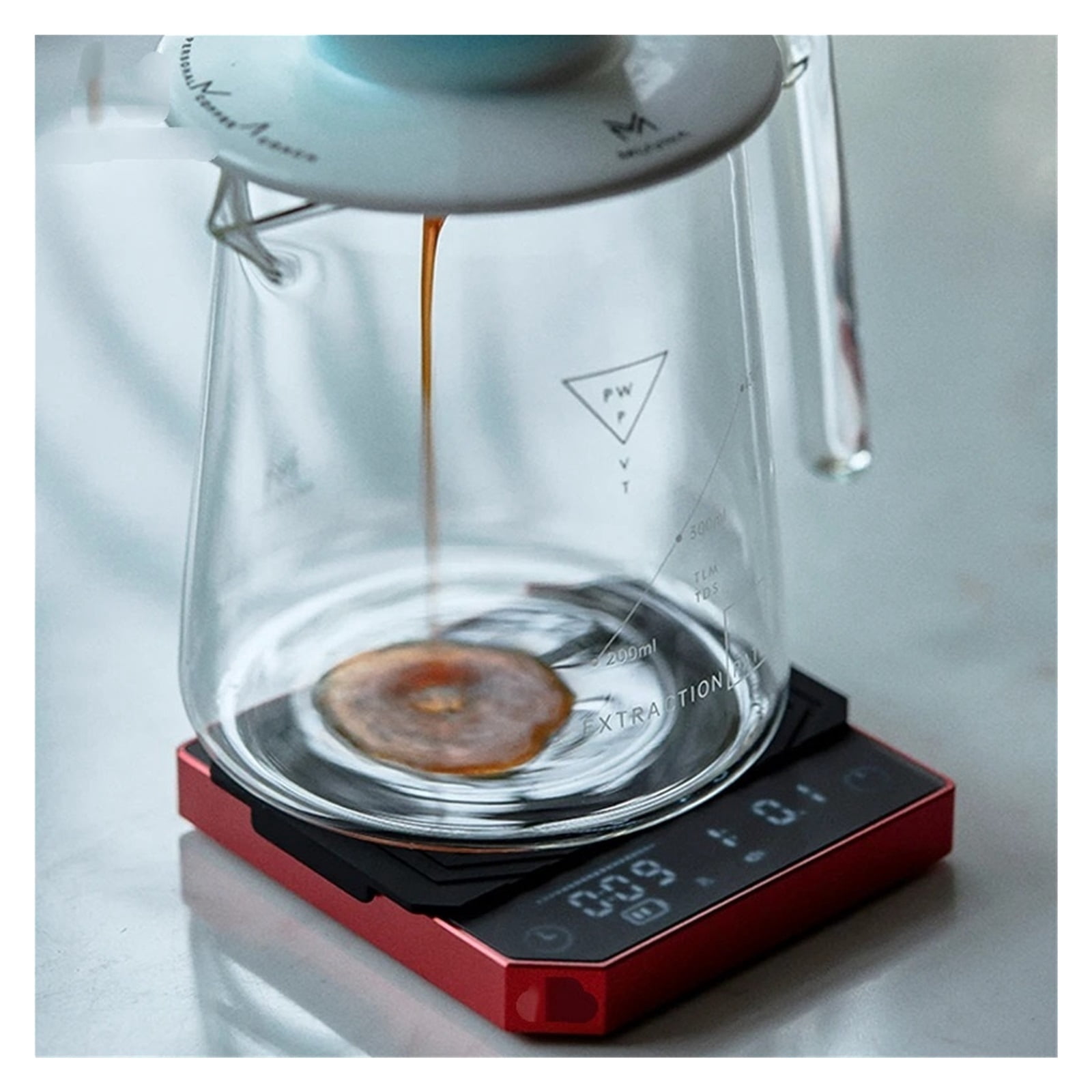 Metal Electronic Scale for Espresso Coffee 0.1/g High Precision Professional Coffee Scale / Espresso Scale with Timer