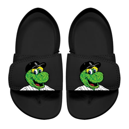 Toddler ISlide Black Chicago White Sox Mascot Slide Sandals