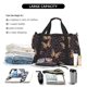 thumbnail image 5 of Disketp Butterfly1 Bolsa de Viaje Tipo Duffle, Bolso de Mano para Fin de Semana para Mujer, Bolsa de Gimnasio Ligera para Hombre, Esencial para Viajes, 5 of 7