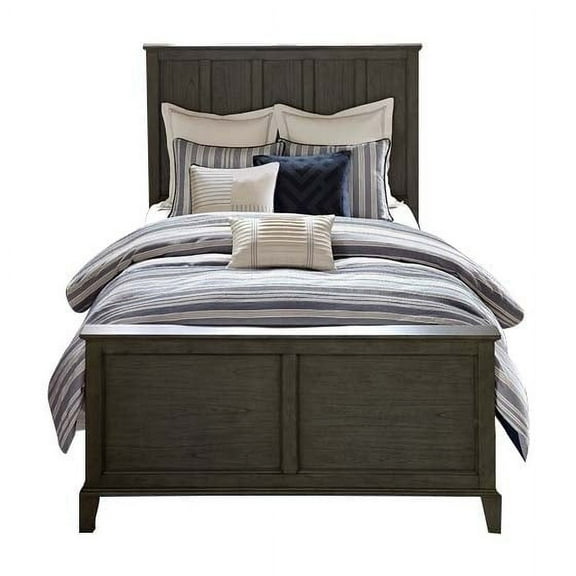 Gracie Mills Nolan Jacquard Stripe Comforter Set - GRACE-9113